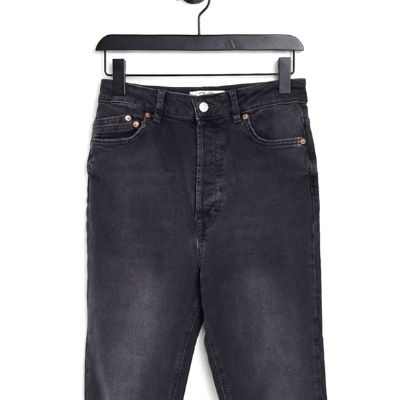 We the Free by Free People Zuri Mom jeans in washed black - Picture 1 of 4